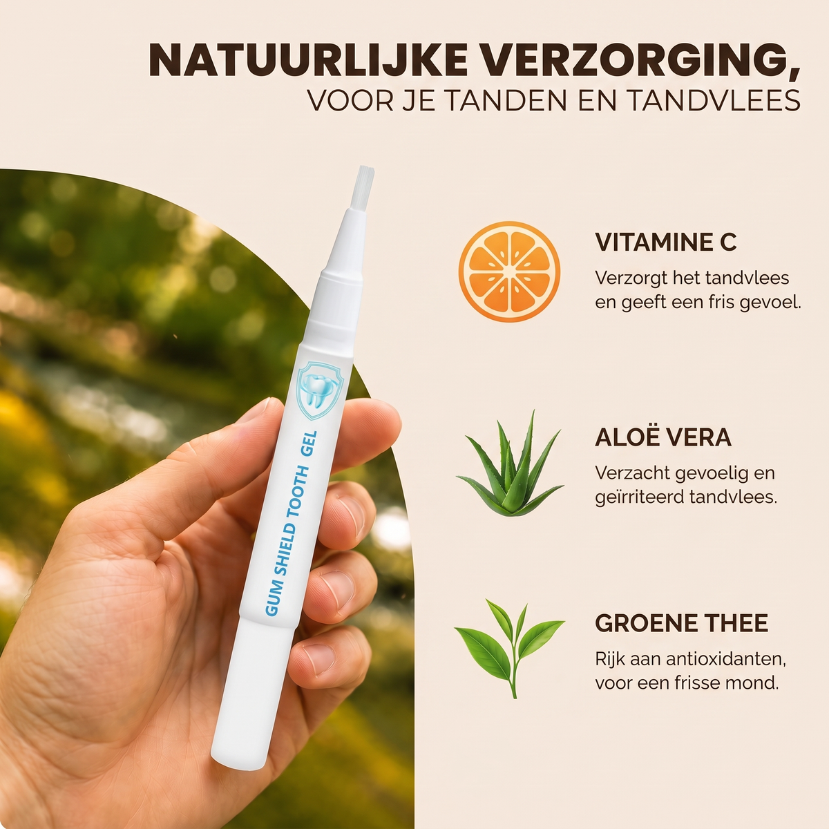 Tandvleesgel pen