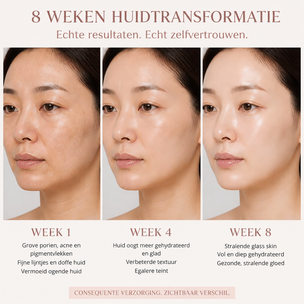 8 weken huidtransformatie